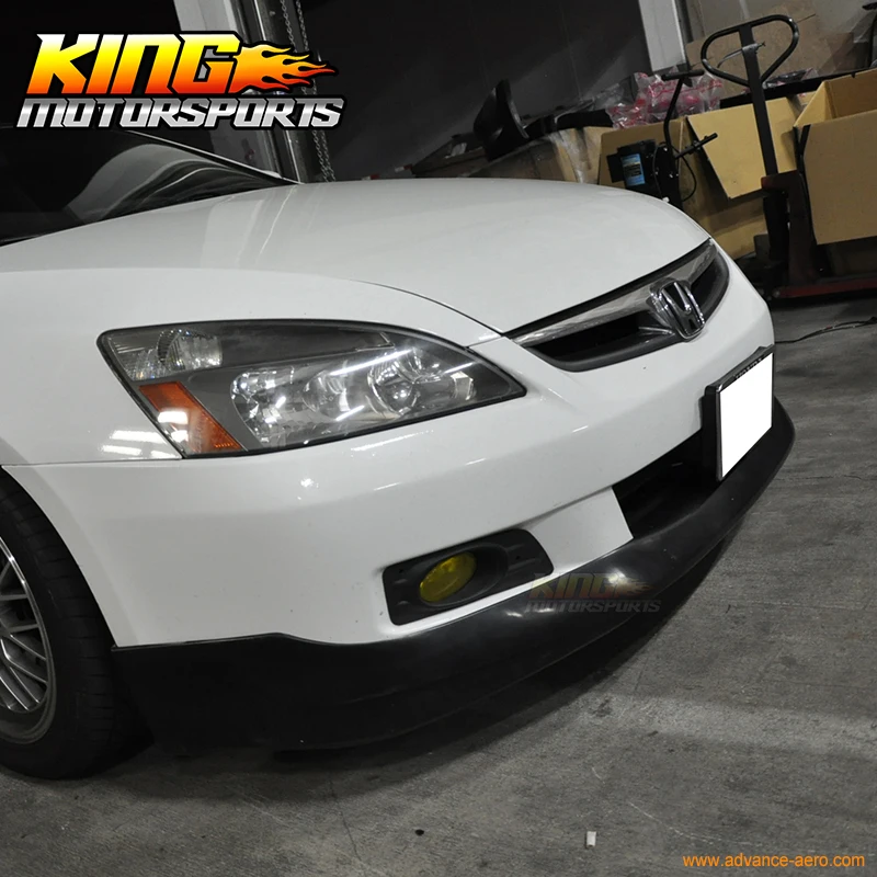 Подходит для 2006 2007 Honda Accord 2Dr Coupe переднего бампера губ HFP стиль уретана Global