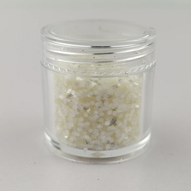 

Holographic Glitter 1 Bottle Nail Powder Rose Gold Silver Mixed Glitter Hexagonal Sequin Scale Nail Art Glitter DIY Charm