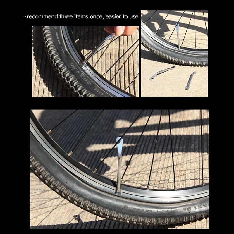 

1pcs Bicycle Tyre Tire Lever Repair Opener Breaker Tool 2020 New Bicycle Tools Tire Pry Bar bike Repair Tool for Wheel Repair