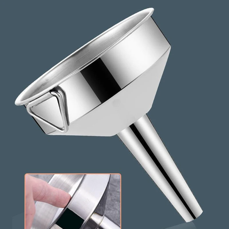 Воронка для жидкого масла из нержавеющей стали с фильтром съемный фильтр