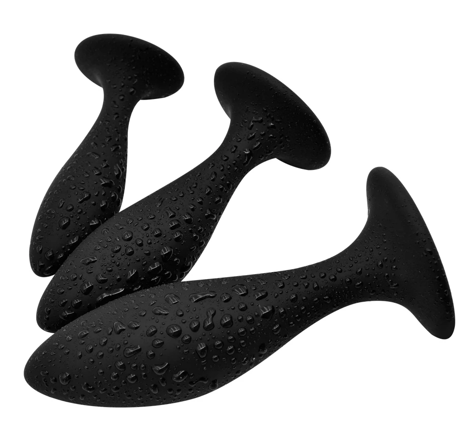 3 шт. Силиконовые анальные пробки