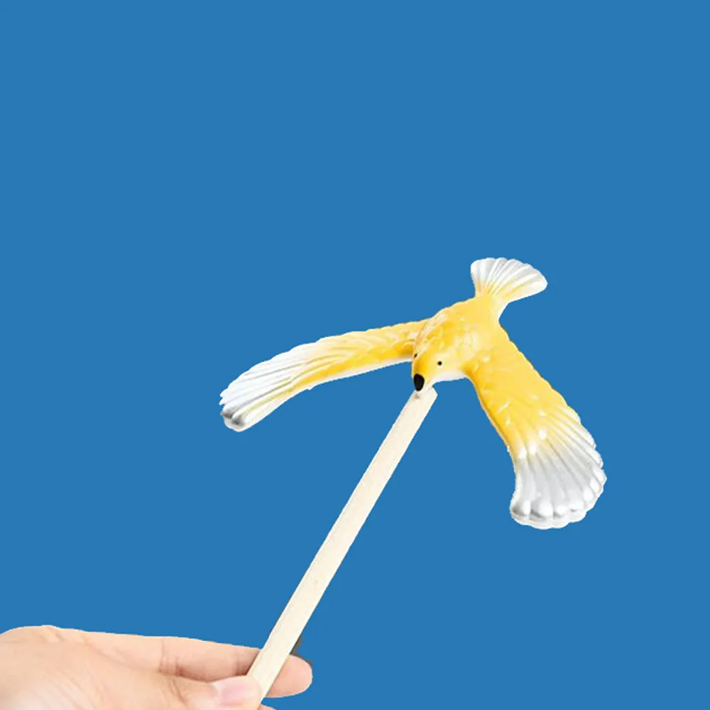 &Aacute;guila de equilibrio con soporte piramidal para ni&ntilde;os, escritorio m&aacute;gico de p&aacute;jaro, juguete divertido de Formaci&oacute;n educativa intelectual, novedad # fs-2