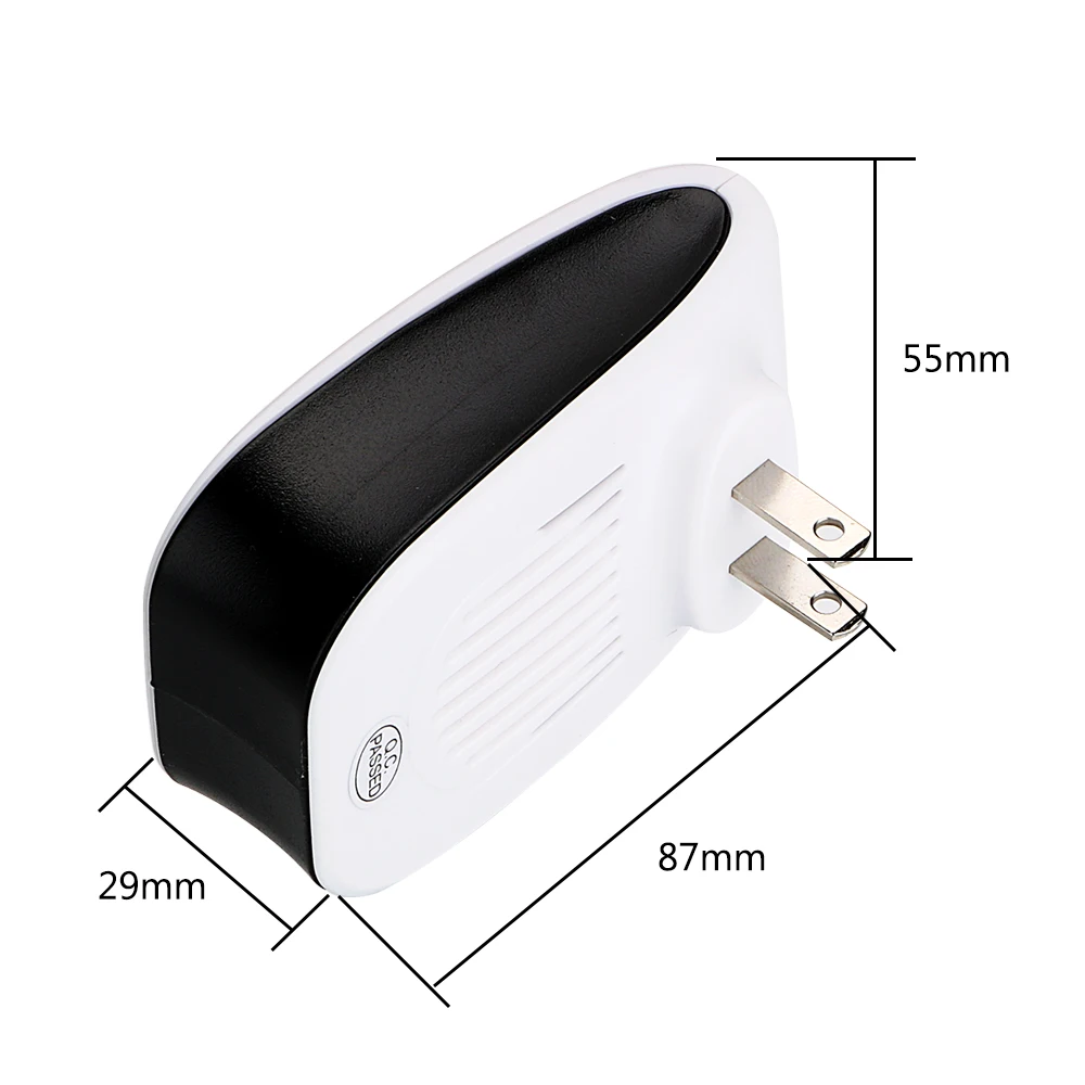 

EU/US Plug Electronic Mosquito Repellent Indoor Cockroach Mosquito Insect Killer Rodent Contro Ultrasonic Pest Repeller