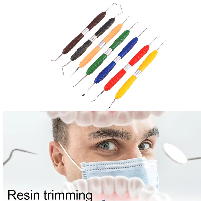 

Оборудование для ремонта зубной смолы, инструмент для реставрации с двойным лезвием