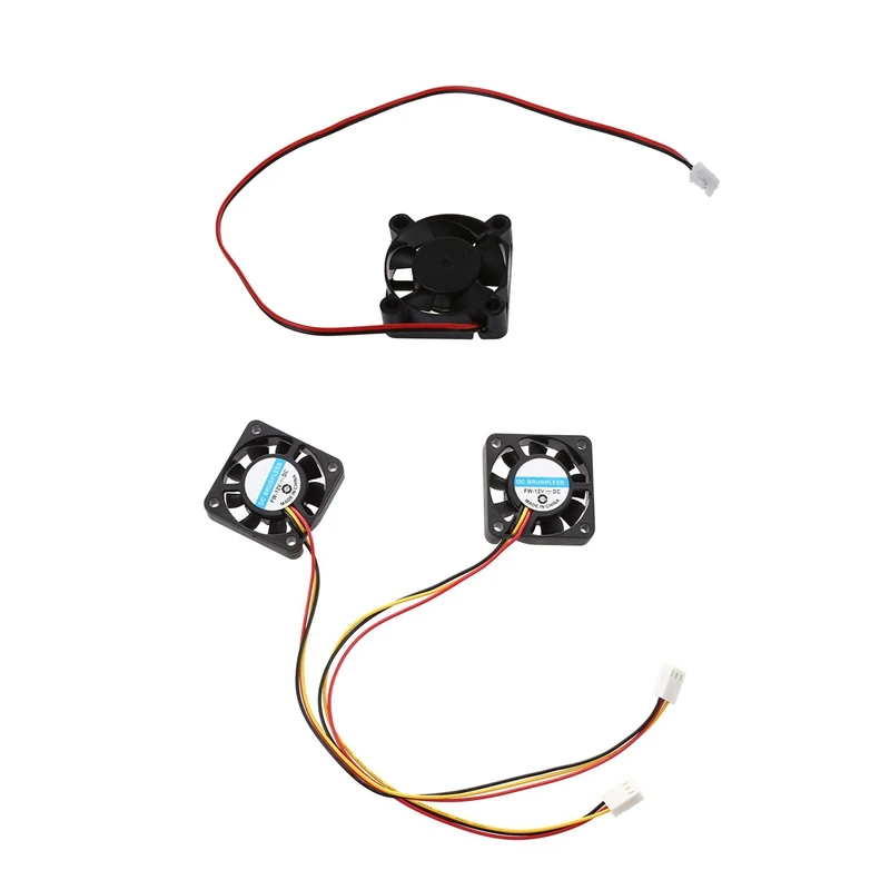 1 шт. 30 мм x 10 2Pin DC 12V втулка подшипника 6000 об/мин вентилятор охлаждения и 2 шт 3 Pin 40