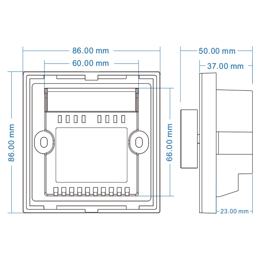 DC12-24V ручка панель настенный переключатель контроллер освещения диммер для
