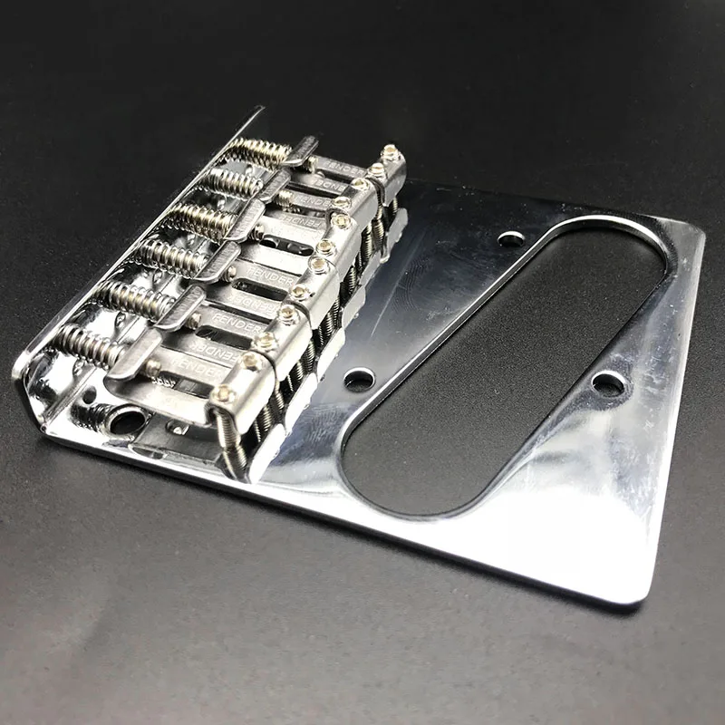 Мост для электрогитары TL хромированный комплект с 6 седлами звукоснимателя FD