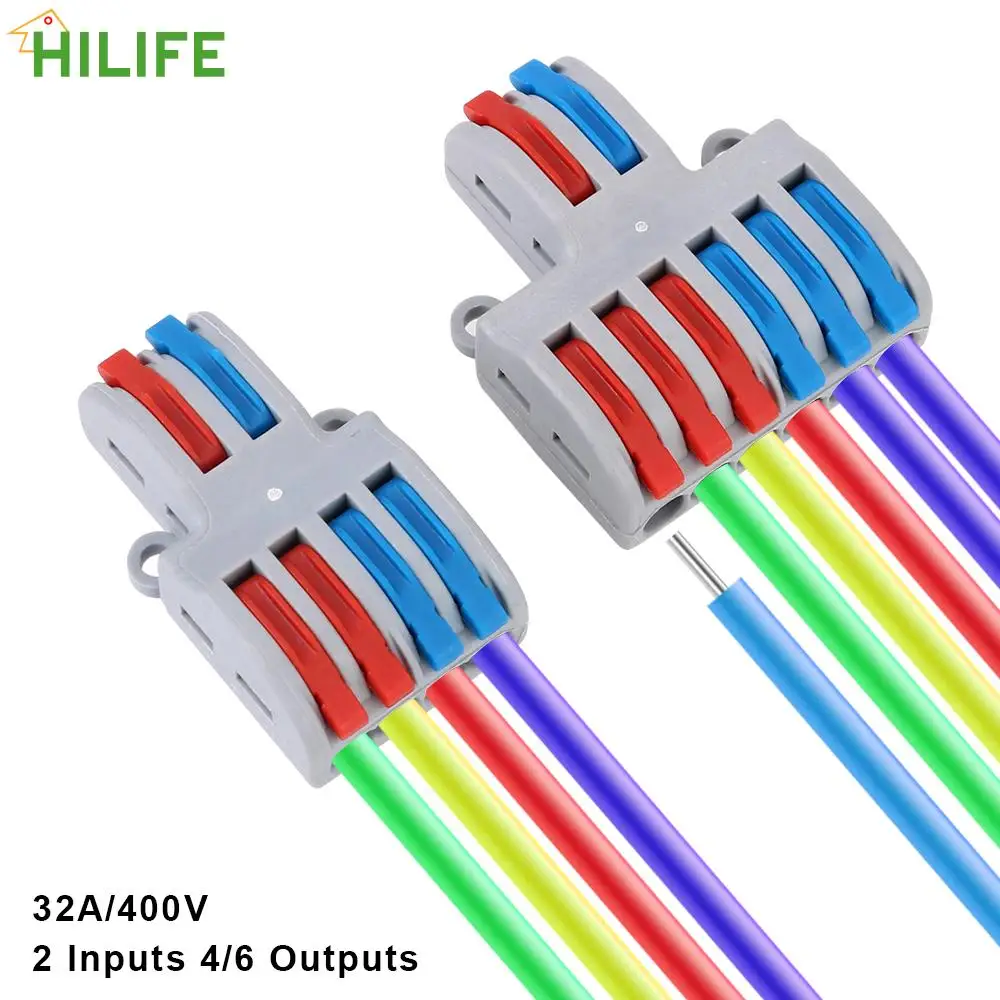 5 шт. мини-клеммные колодки для быстрого сплиттера | Обустройство дома