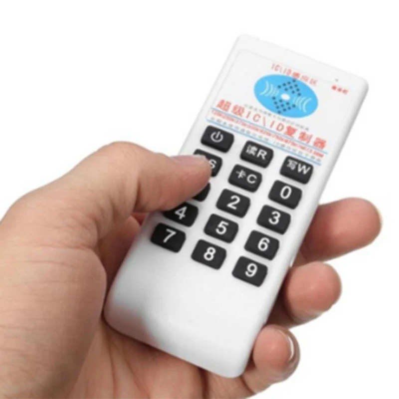 Handheld RFID Card Reader Writer 125KHz-13.56MHZ Copier Duplicator ID Tags Programmer with Key Replicator ID/IC Cloner | Безопасность и