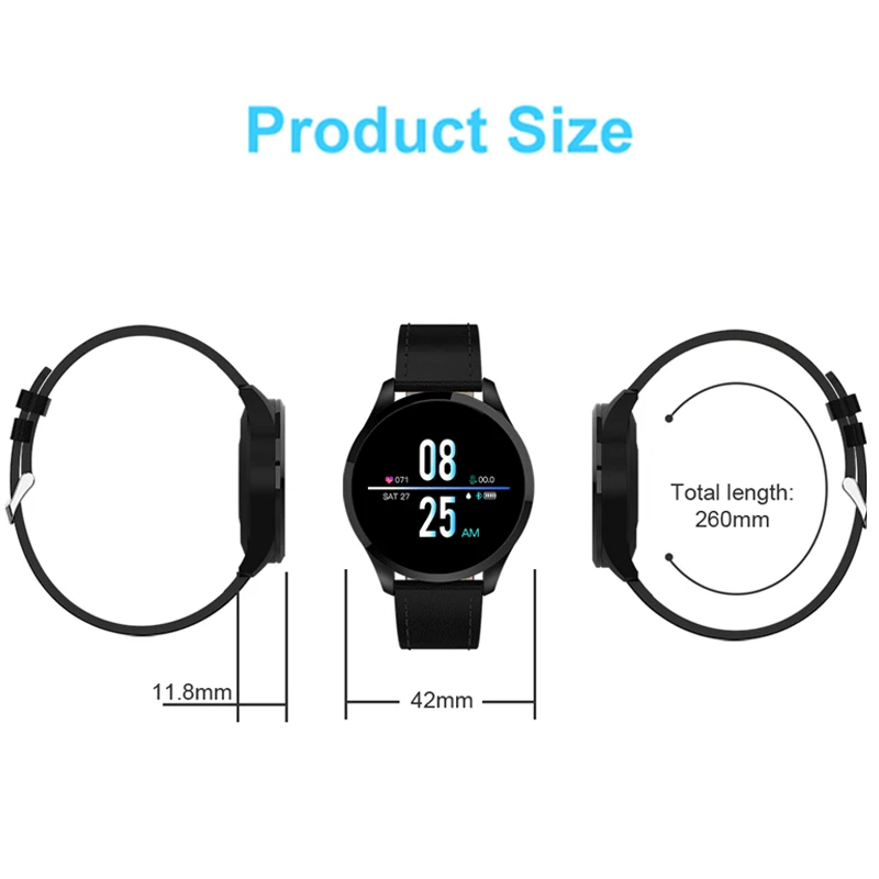 

Q9 Band Smart Watch Smartwatch Men Waterproof Heart Rate Monitor Fitness Tracker Health Bracelet Men's Watch For Android Phone