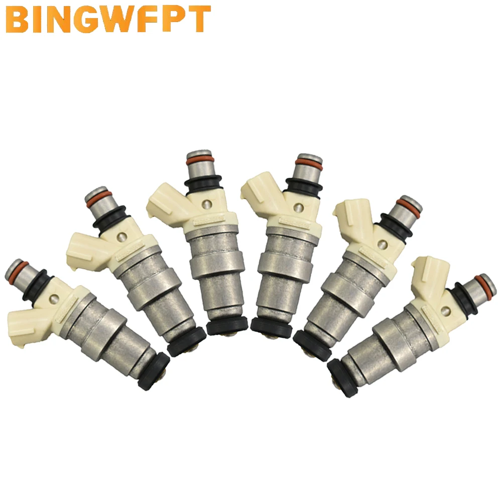 

6PCS/Set High Performance Fuel Injectors 23250-70110 23209-70110 For TOYOTA CROWN 1995-2001 JZS155 GS151 1GFE