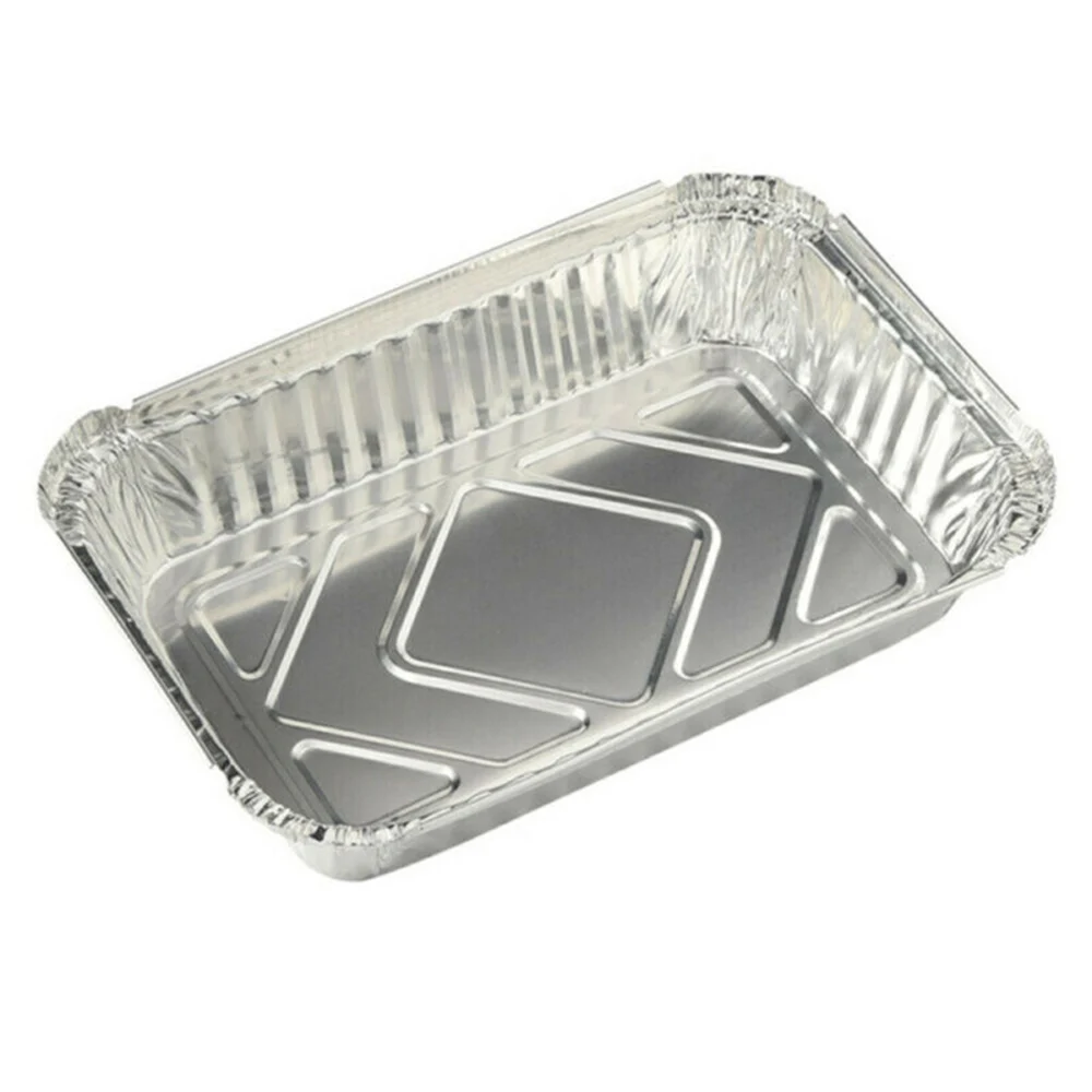 

Resistant Aluminum Foil Pans 650ml 20*11.5*5cm For baking Fresh keeping