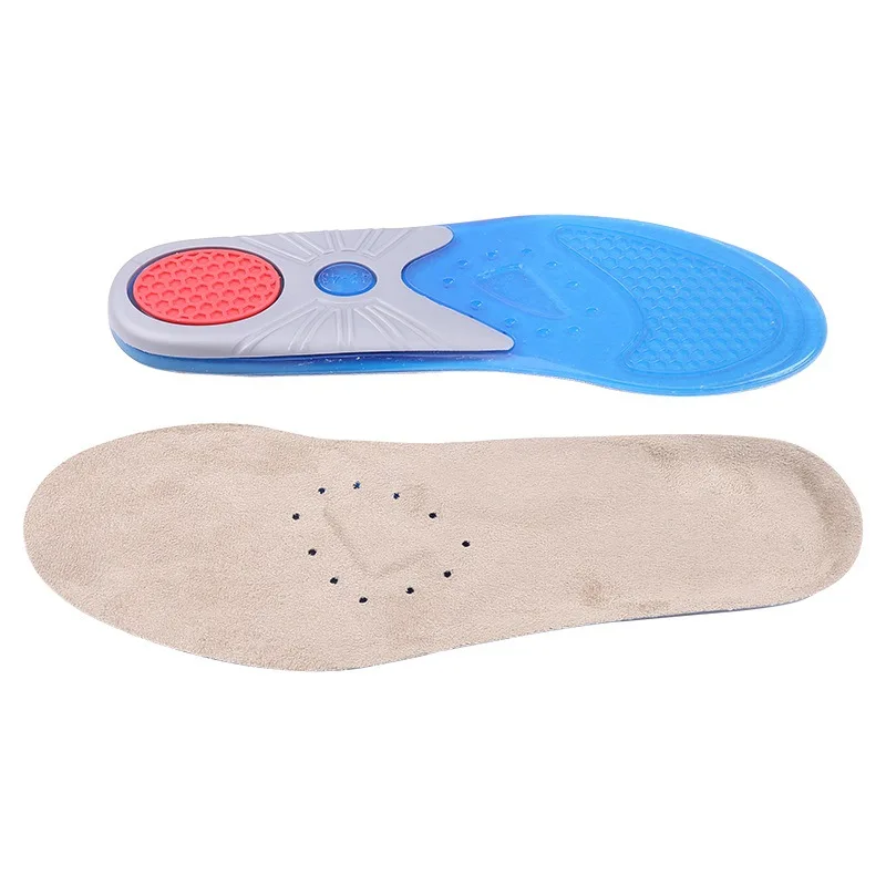 Силиконовые стельки для кроссовок впитывающие влагу дышащие бега баскетбола