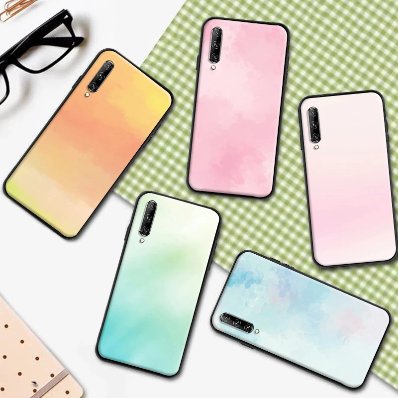 

Phone Case For Huawei P Smart Z 2019 2021 P20 P30 P40 Lite Pro Plus Gradual Background Funda Coque Carcasa Back Cover