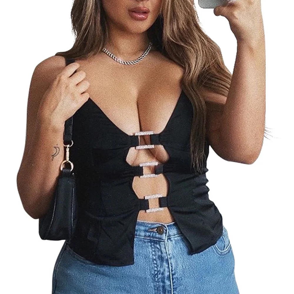 Сексуальные футболки женские вечерние облегающие атласные Топики укороченные