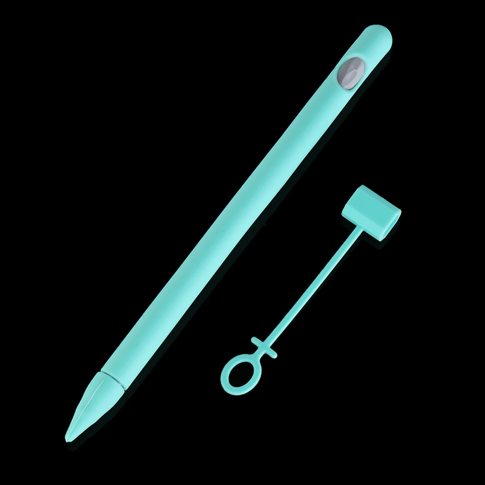 1 шт., мягкий силиконовый чехол для Apple Pencil, совместимый для iPad, планшета, стилус, защитный чехол