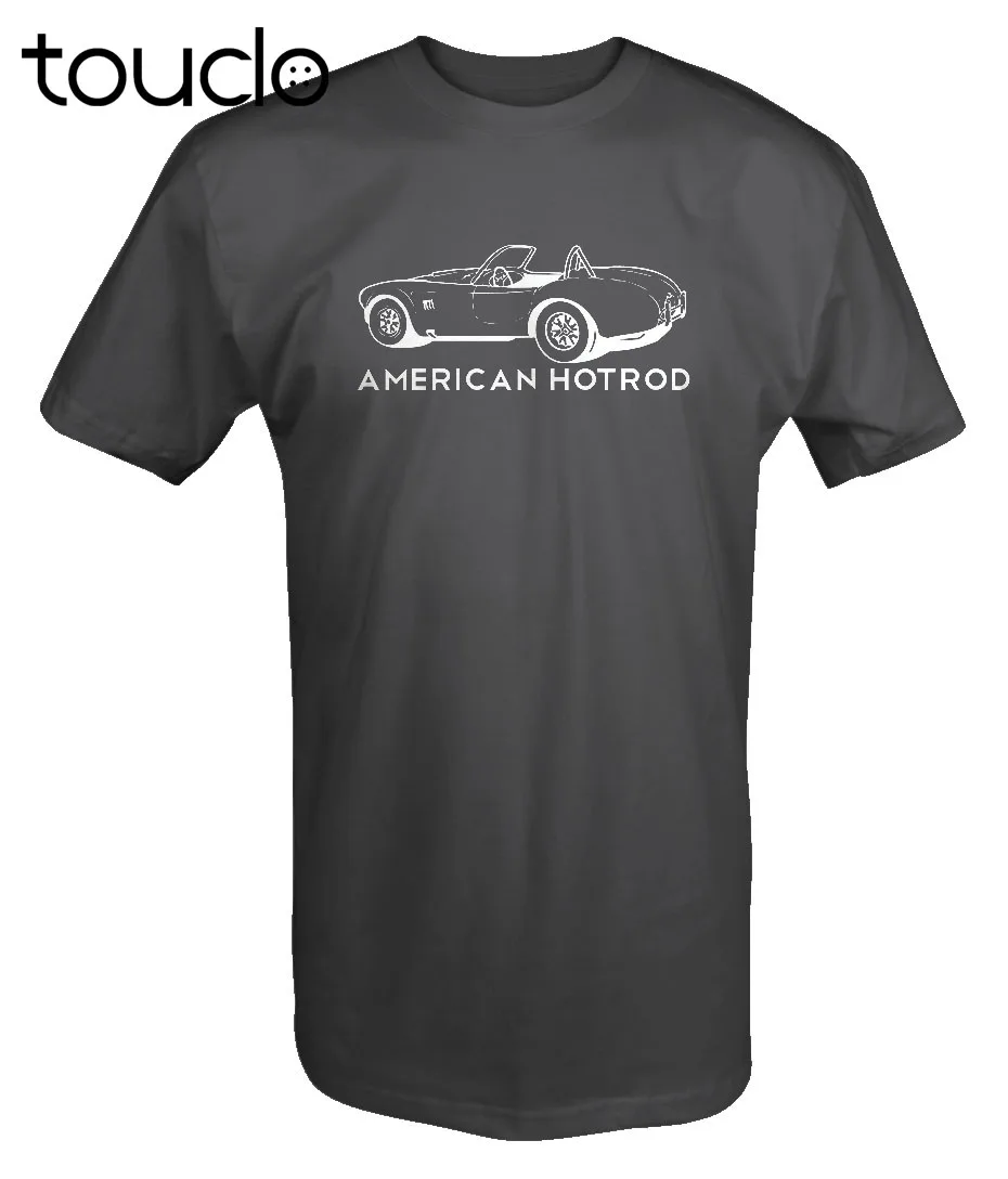 Футболка мужская хлопковая Классическая майка стиль американский хотрод Шелби