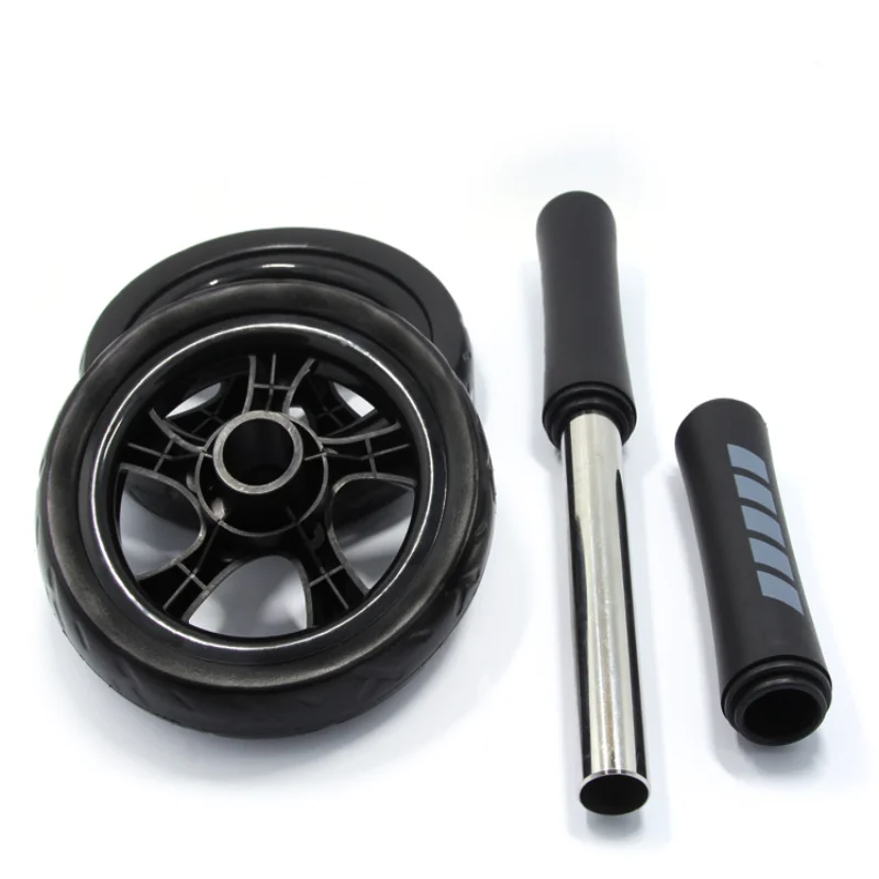 Ролики и коврики для фитнеса бесшумные двухколесные | Спорт развлечения