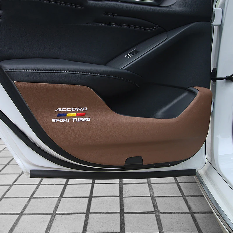 Защитная накладка из ПУ кожи на внутреннюю дверь автомобиля Противоударная