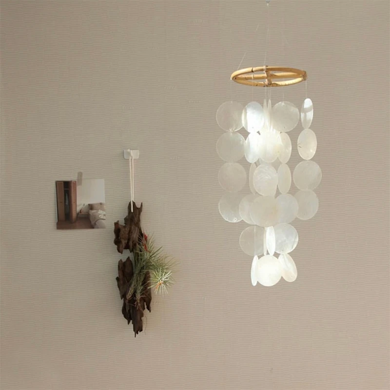 

Shell Wind Chime Room Decoration Nordic Hanging Windchimes Wall Pendant Home Office Kids Room Nursery Decor