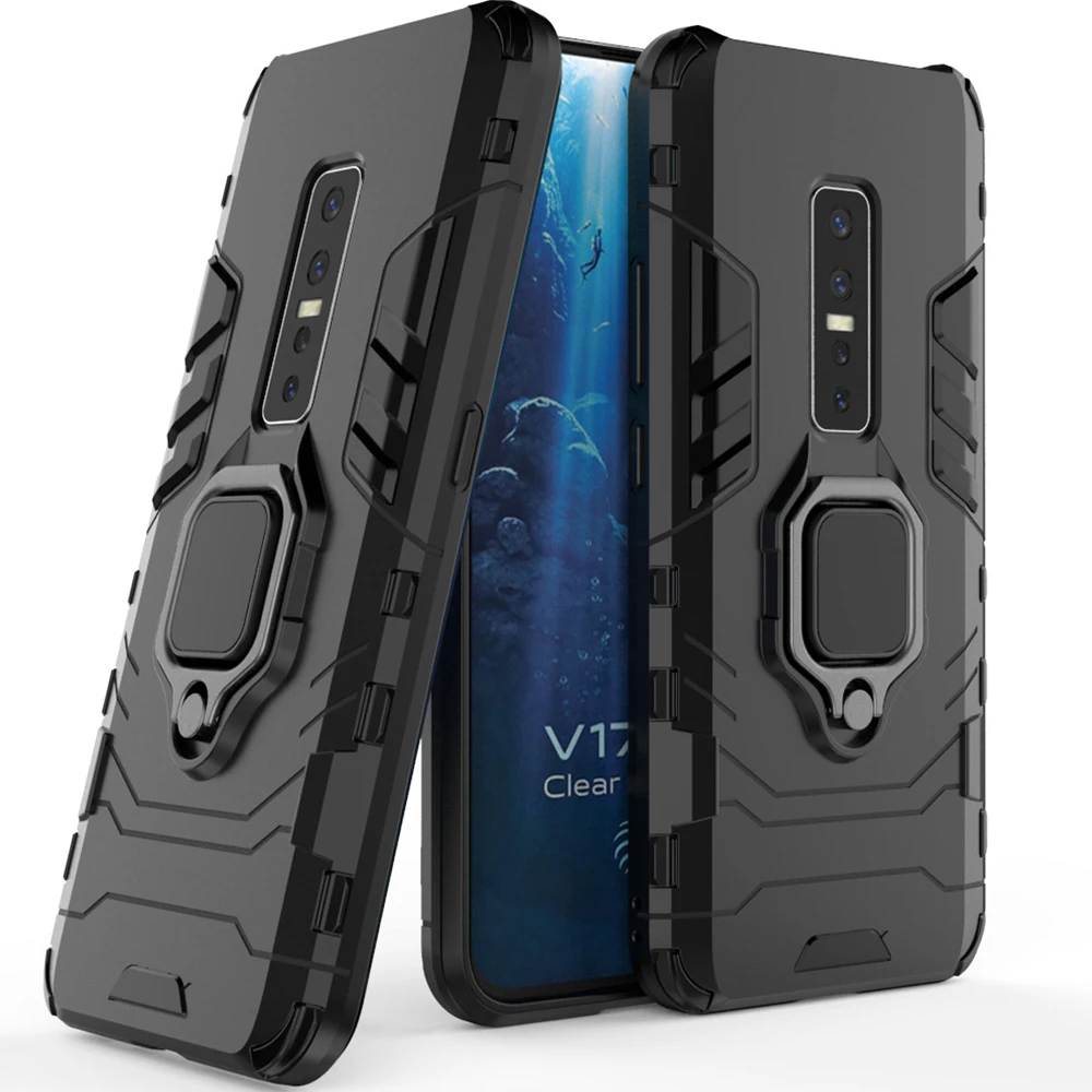 ДЛЯ VIVO V17 PRO Чехол для телефона бампер кольцо держатель Броня задняя крышка V 17