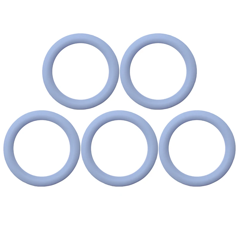 

5pcs O-Rings Silicone Baby Dummy Pacifier Chain Clips Adapter Holder for MAM