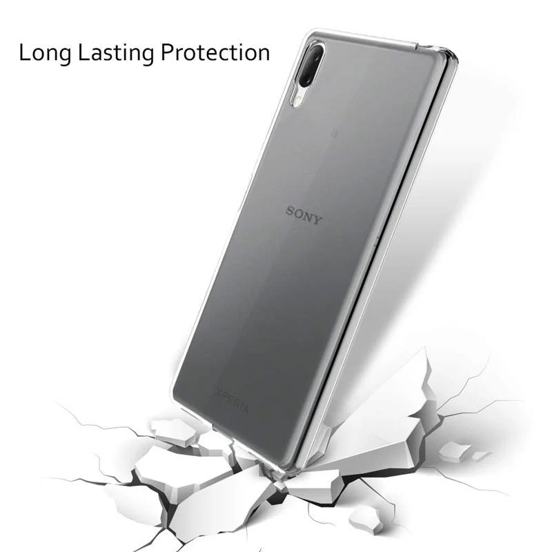 Мягкий ТПУ чехол для телефона s для sony Xperia L3 чехол прозрачный силиконовый чехол ультра тонкий прозрачный телефон противоударный L4312 5,"