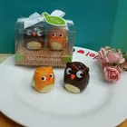 Детская сова, видя вас, Керамическая Детская сова, Солонка и перец, шейкеры для детского душа, приправа, горшок