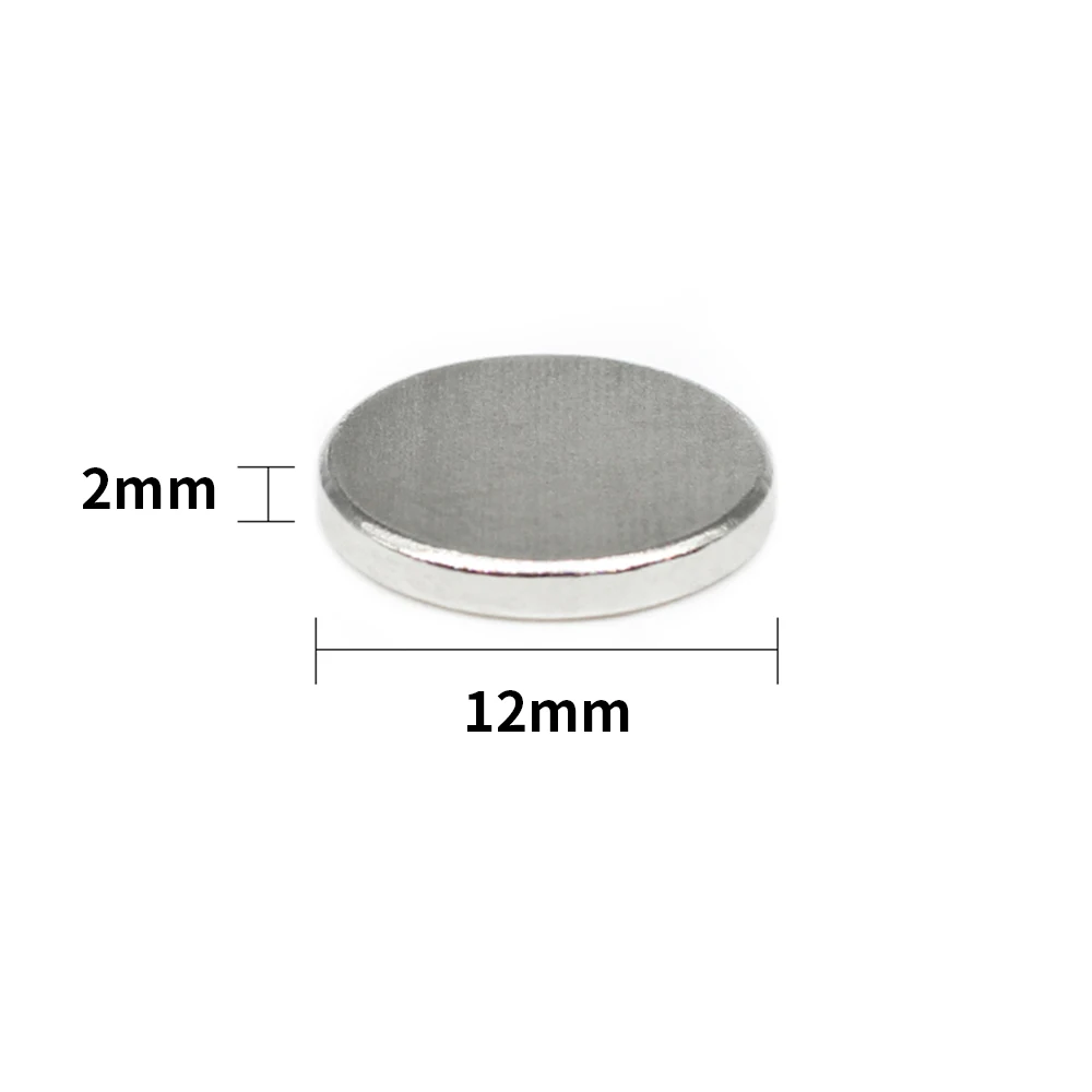 

10/20/50/100/150/200PCS 12x2mm N35 Disc Rare Earth Neodymium Magnet 12*2 mm Round Permanent Magnet 12x2 Strong Powerful Magnets