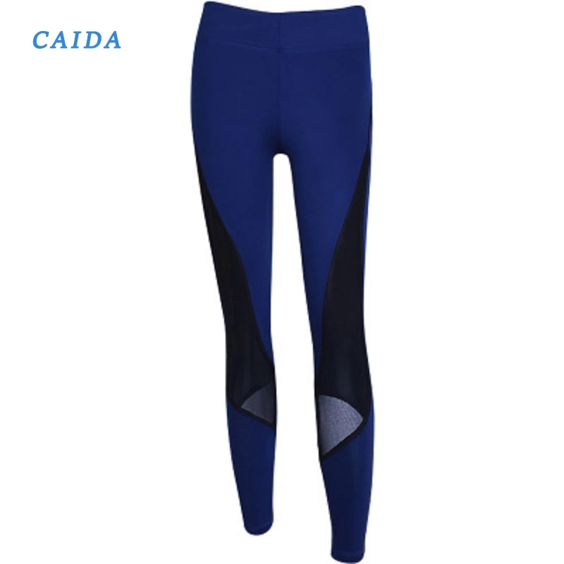 

CAIDA 2020 новые женские брюки для бега Высокие эластичные спортивные Леггинсы для йоги и тренировок спортивный костюм размера плюс