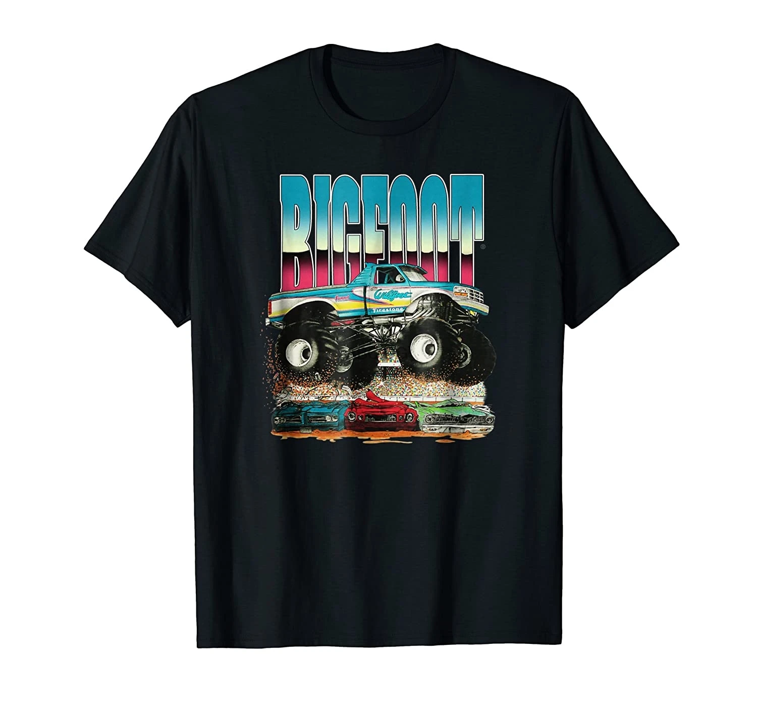 

Wildfoot (BIGFOOT) Saltar coches camiseta