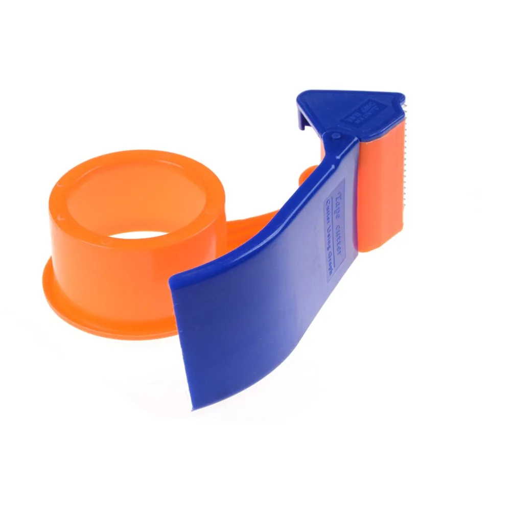 1pcs New Simple &ampPractical Sealing Packaging Parcel Plastic Roller 2" Width Tape Cutter Dispenser |