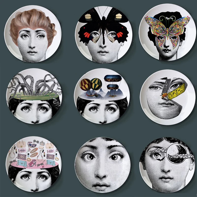 Изысканное Украшение Artesanato Fornasetti Рукоделие украшение керамика Hogar Manualidades