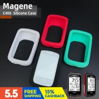 magene c406 protective cover bicycle computer silicone cover cartoon rubber protective cover for magene c406 cover