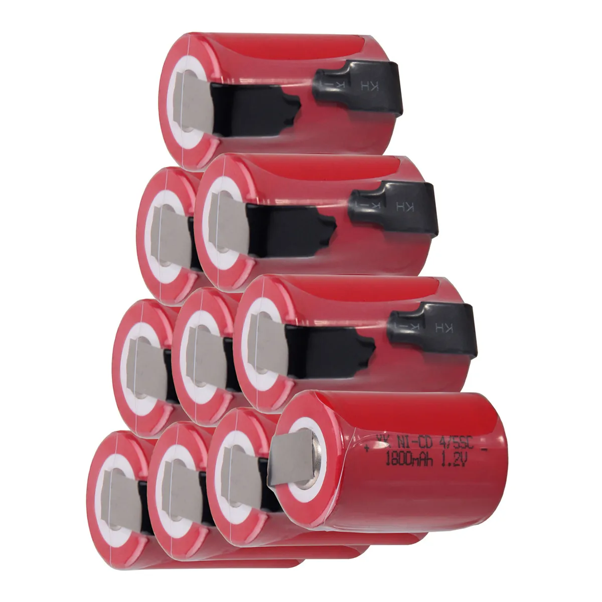 Никель-кадмиевая аккумуляторная батарея 10 шт. 4/5SC 1800 мАч 1 2 В для makita bosch B &amp D Hitachi