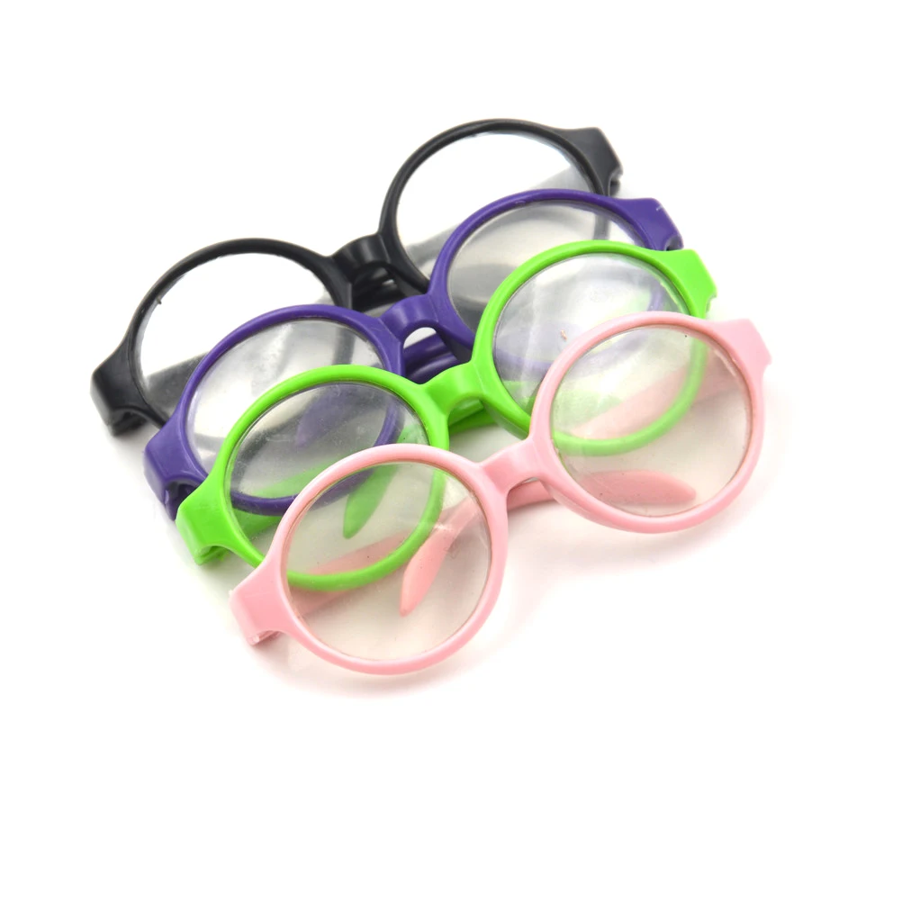 

1pc Plastic Frame Sunglasses Kids Children Baby Toy For 18 inch Doll Dolls Accessories