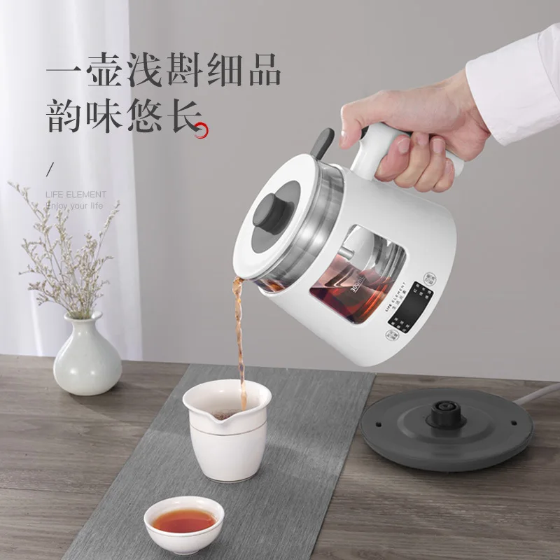 

Чайные горшки, стеклянный чайник, чайник, черный чайник, автоматическая Паровая стеклянная электрическая мини-пароварка