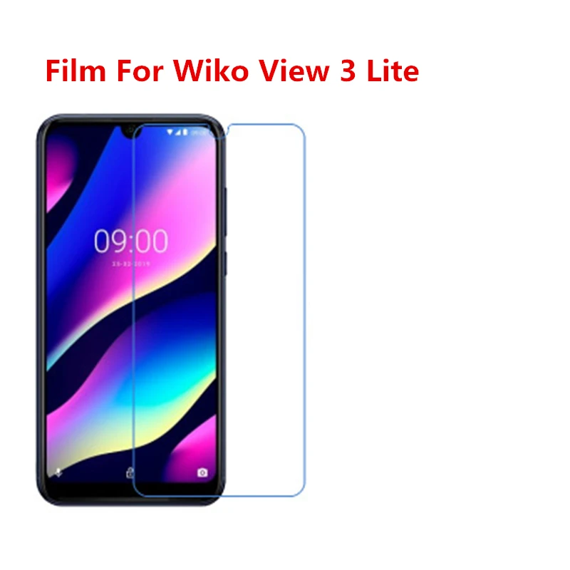 1/2/5/10 шт. ультратонкая прозрачная защитная пленка для HD ЖК-экрана с тканевой пленкой для очистки для Wiko View 3 Lite.