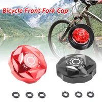 mtb aluminum alloy bicycle air gas valve cover bike front fork cap protector bicycle accessory best quality high recommend