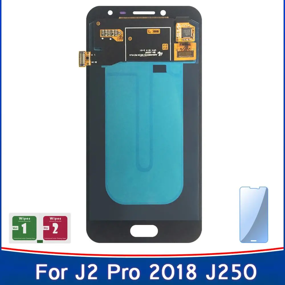 Oled J2 Pro LCD для Samsung Galaxy 2018 J250 J250M J250F сенсорный экран дисплей Сенсорная панель
