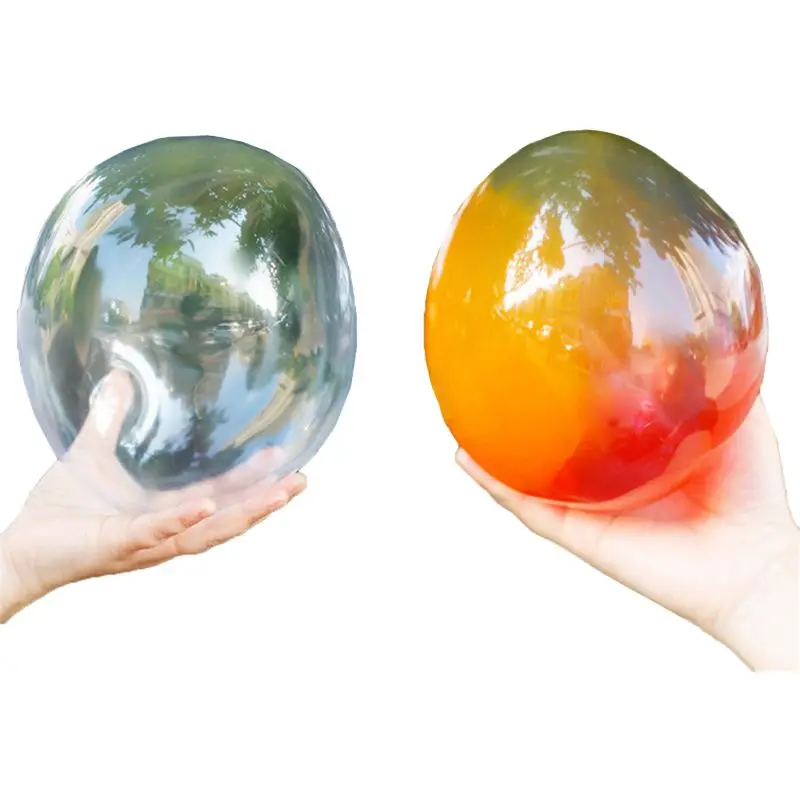 

Safe Magic Bubble Glue Toy Blowing Colorful Bubble Ball Plastic Balloon