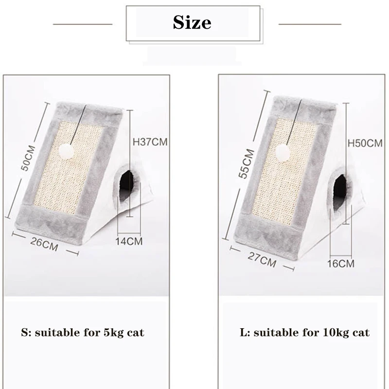 Забавные полочки для скалолазания кошачий домик Закрытая деревянная Когтеточка