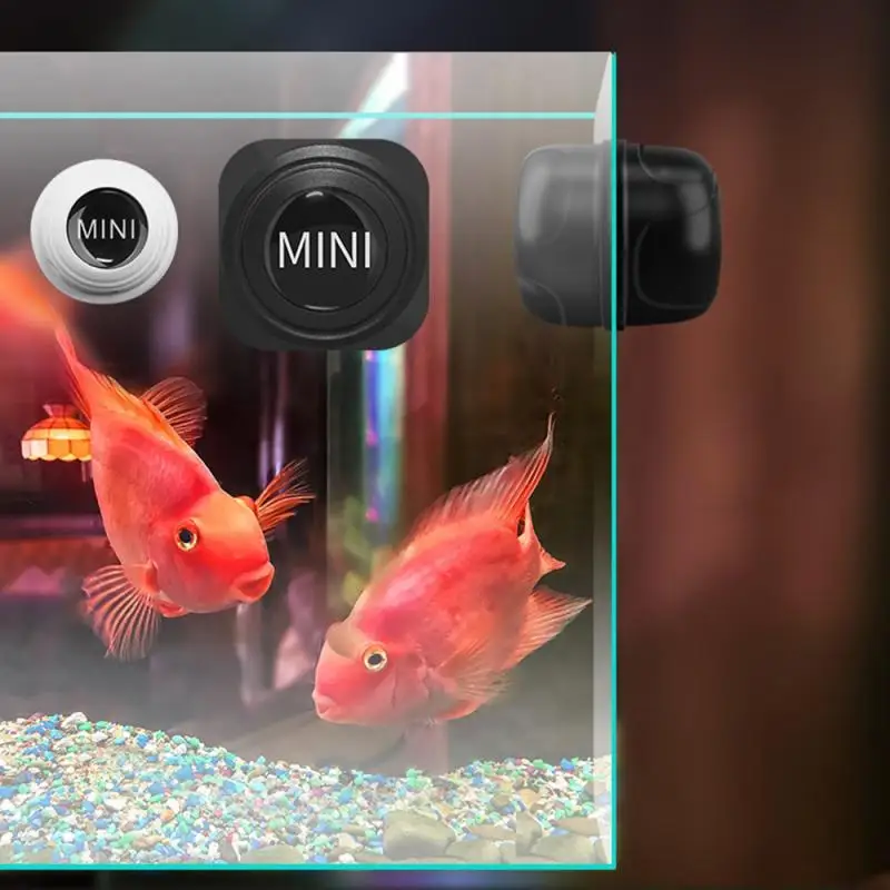 Мини магнитный очиститель для аквариума плавающая щетка очистки аквариумных