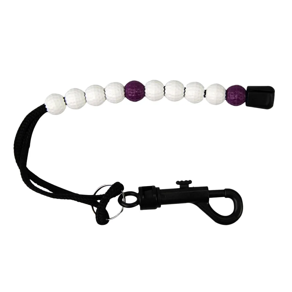 Портативный Браслет с шариками для гольфа счетчик очков инструмент подсчета