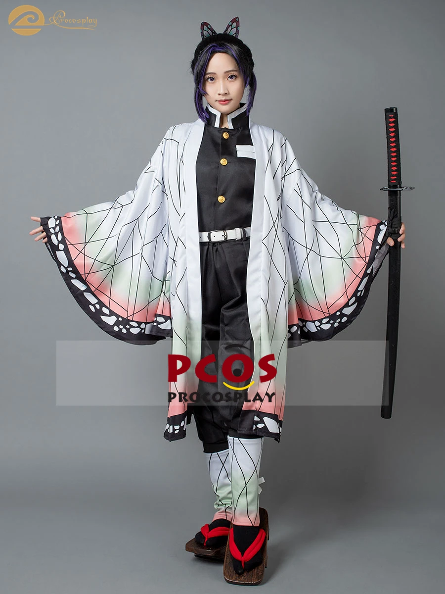 Фото Демон убийца: Kimetsu no Yaiba Kochou Shinobu костюм для косплея женщин mp005149| |