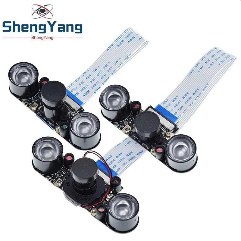 Raspberry Pi 4 камера ночного видения рыбий глаз 5 Мп OV5647 70/95/160 градусов фокусная