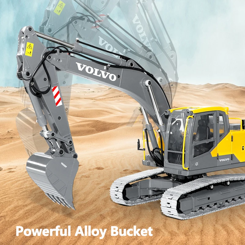 С гидравлическим приводом Бесщеточный Мощность \ Радиоуправляемый экскаватор