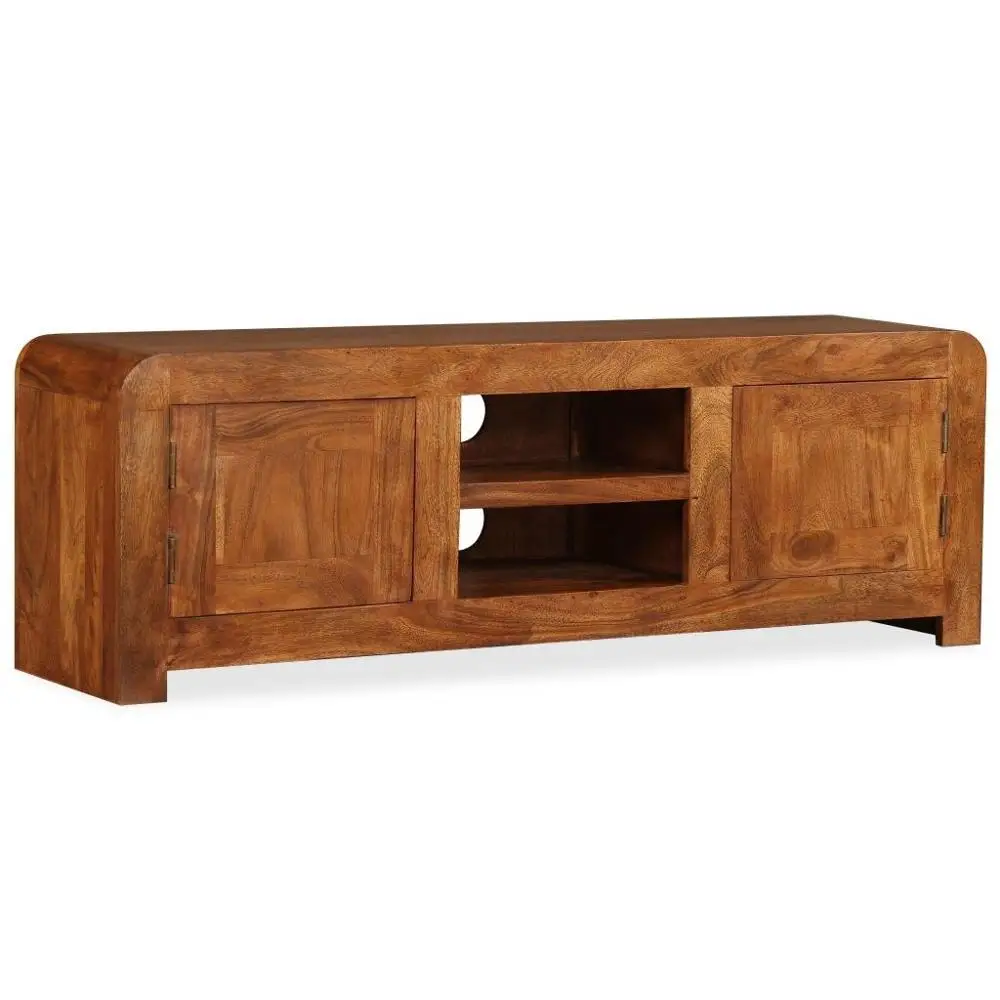 

【USA Warehouse】TV Cabinet Solid Wood with Sheesham Finish 47.2"x11.8"x15.7"