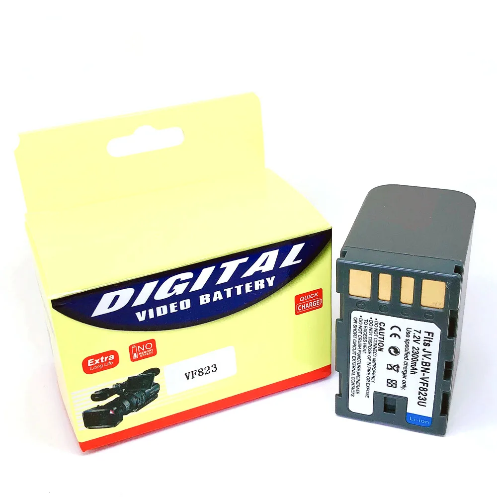 BN VF823 BNVF823 VF823U VF815 VF808 Батарея для JVC GZ HD7 MG575 MG555 GR D750 D760 HD3 D720|Цифровые аккумуляторы| |