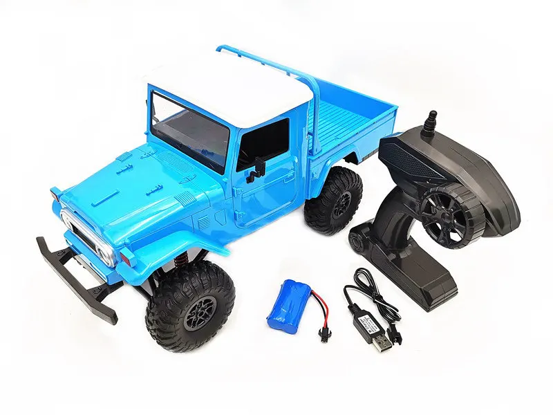 Remote Control Car MN-45 1:12 4WD Tracked Hill Climbing Off-road RC Vehicle 2.4G Off-road Pickup Truck Children's Toys Boys GIft enlarge